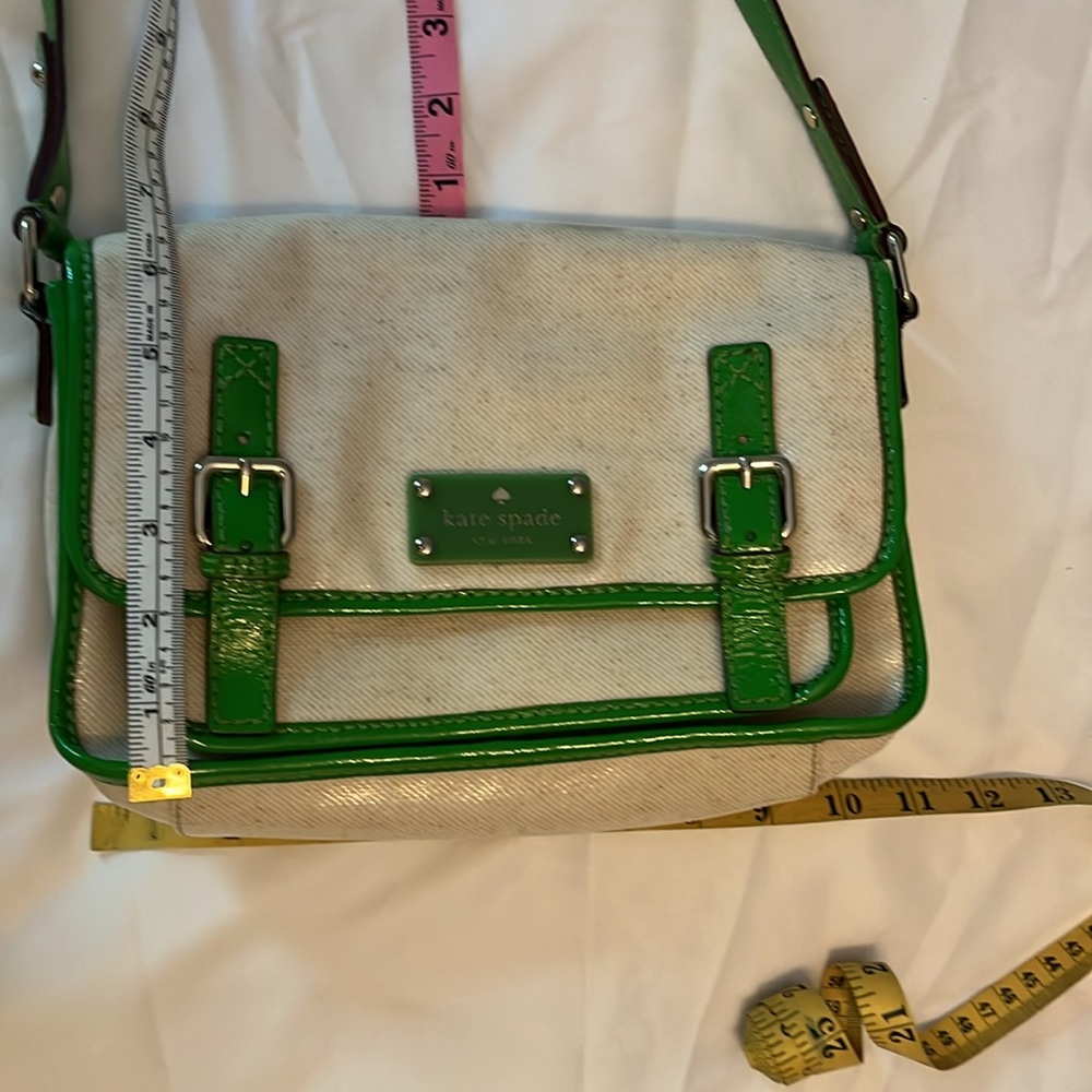 Kate Spade Green/Beige Purse - Picture 9 of 11